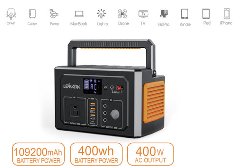 109200mAh/400W Portable Power Station
