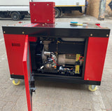 Diesel Silent Generator 8Kw (10Kva) 16Lt with ATS Panel Switch