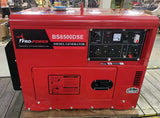 Diesel Silent Generator 6.5kw (8kva) Single Phase 16Lt with ATS Panel Switch