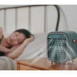 green retro aircooler