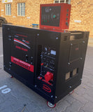 Diesel Silent Generator 8Kw (10Kva) 16Lt with ATS Panel Switch